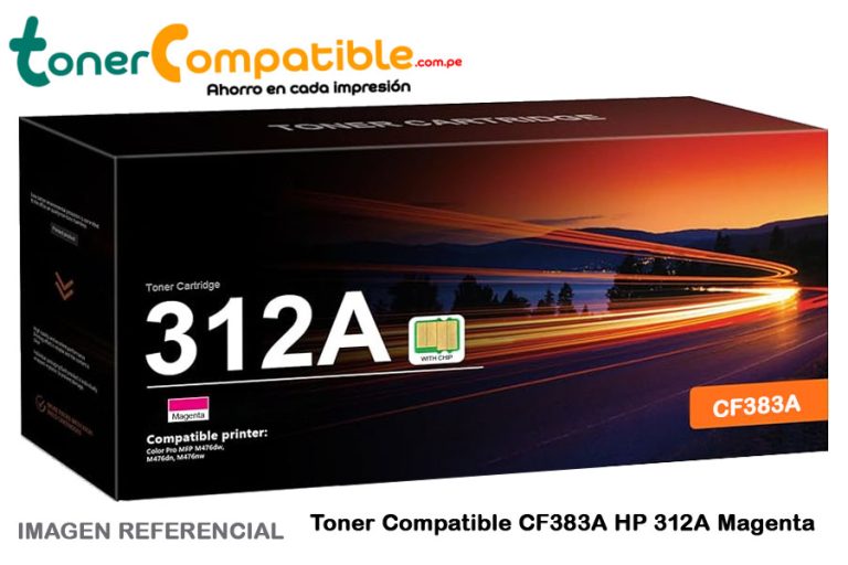 Toner Compatible CF383A HP 312A Magenta