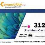 Toner Compatible CF383X HP 312X Magenta