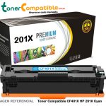 Toner Compatible CF401X HP 201X Cyan