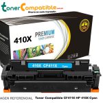 Toner Compatible CF411X HP 410X Cyan