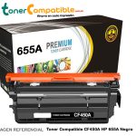 Toner Compatible CF450A HP 655A Black