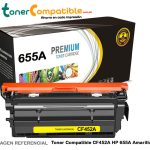 Toner Compatible CF452A HP 655A Amarillo