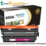 Toner Compatible CF453A HP 655A Magenta