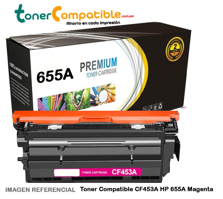 Toner Compatible CF453A HP 655A Magenta