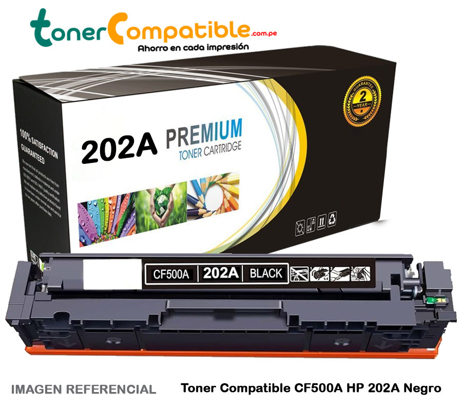 Toner Compatible CF500A HP 202A Black Toner Compatible CF500A HP 202A Black