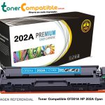 Toner Compatible CF501A HP 202A Cyan