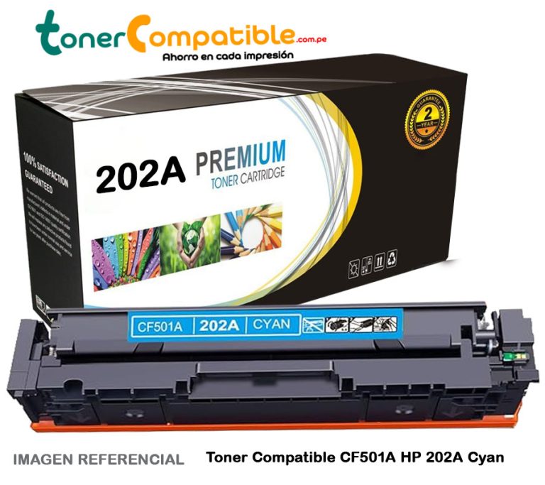 Toner Compatible CF501A HP 202A Cyan