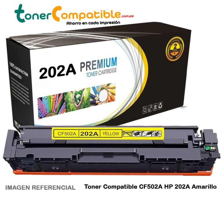 Toner Compatible CF502A HP 202A Yellow