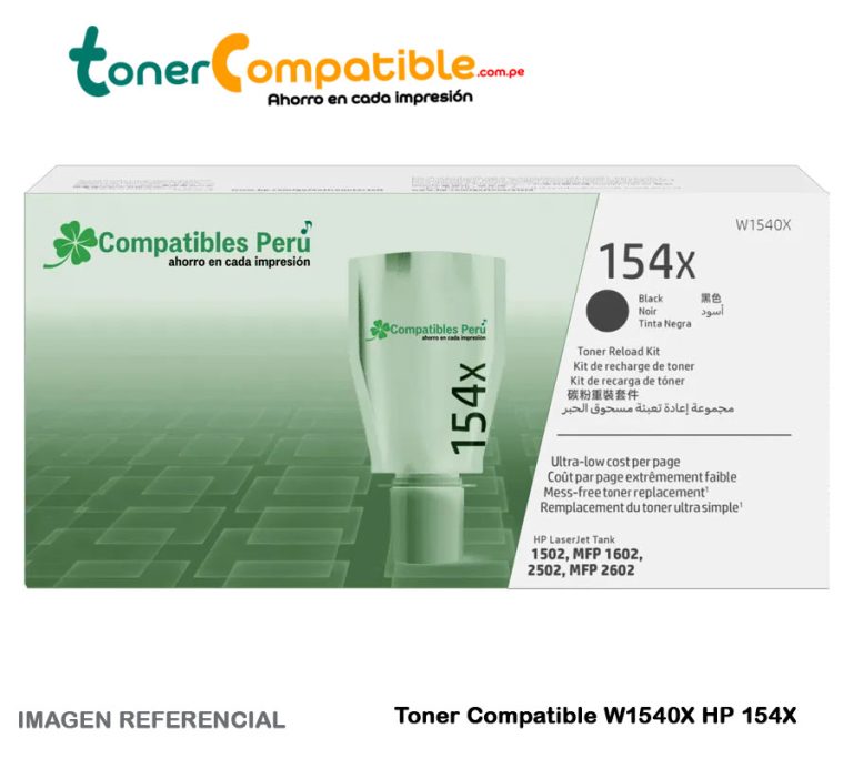 Toner Compatible W1540X HP 154X