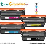 Cartucho de Toner HP 655A Compatible Negro y colores