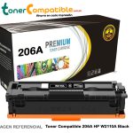 Toner Compatible 206A HP W2110A Black