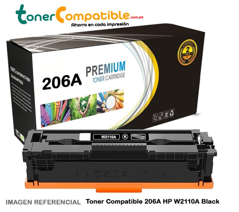 Toner Compatible 206A HP W2110A Black