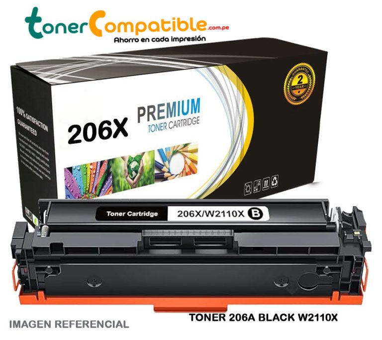 Toner Compatible 206X Black HP W2110X