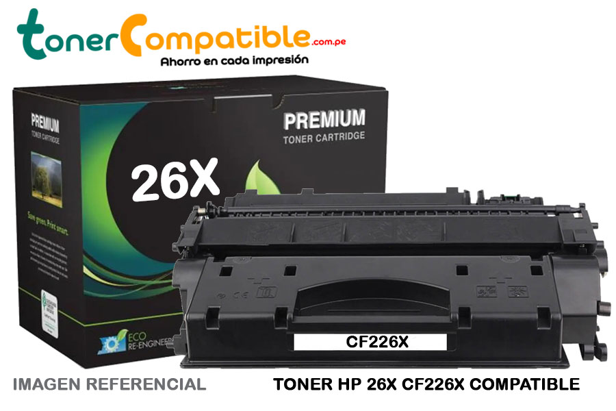 Toner Compatible CF226X HP 26X Toner Compatible CF226X HP 26X