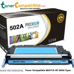 Toner Compatible Q6471A HP 502A Cyan