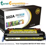 Toner Compatible Q6472A HP 502A Yellow