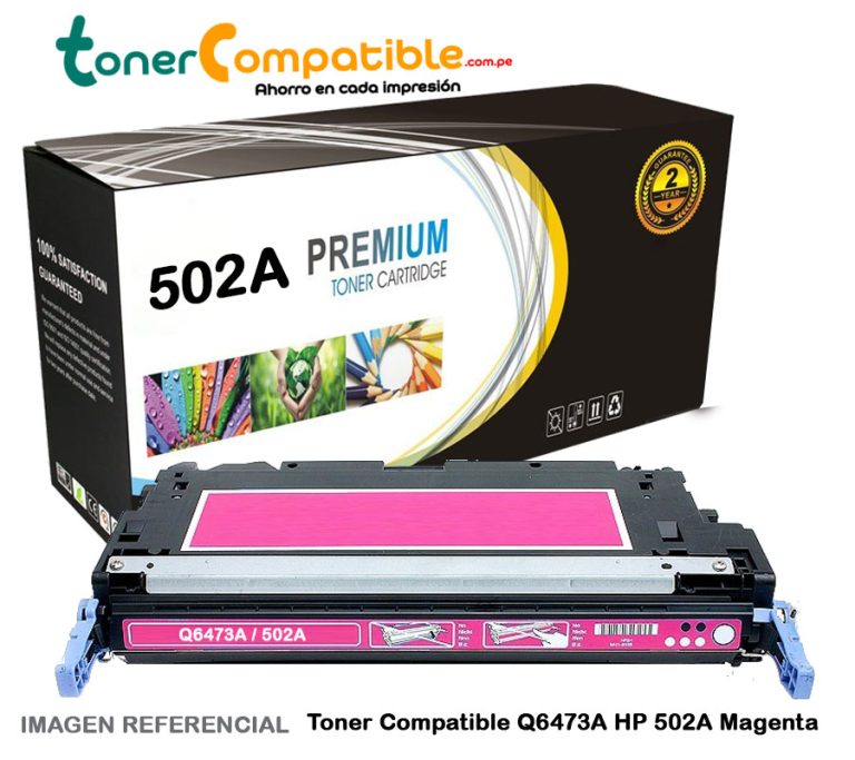 Toner Compatible Q6473A HP 502A Magenta
