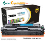Toner Compatible W2111A HP 206A Cyan