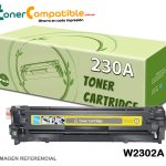 Toner Compatible W2302A HP 230A Yellow