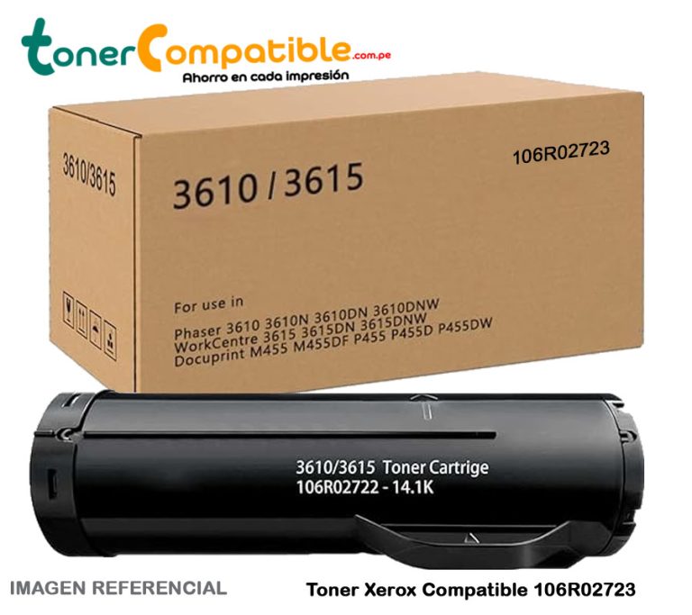 Toner Compatible Xerox 106R02723 Para 3610/3615