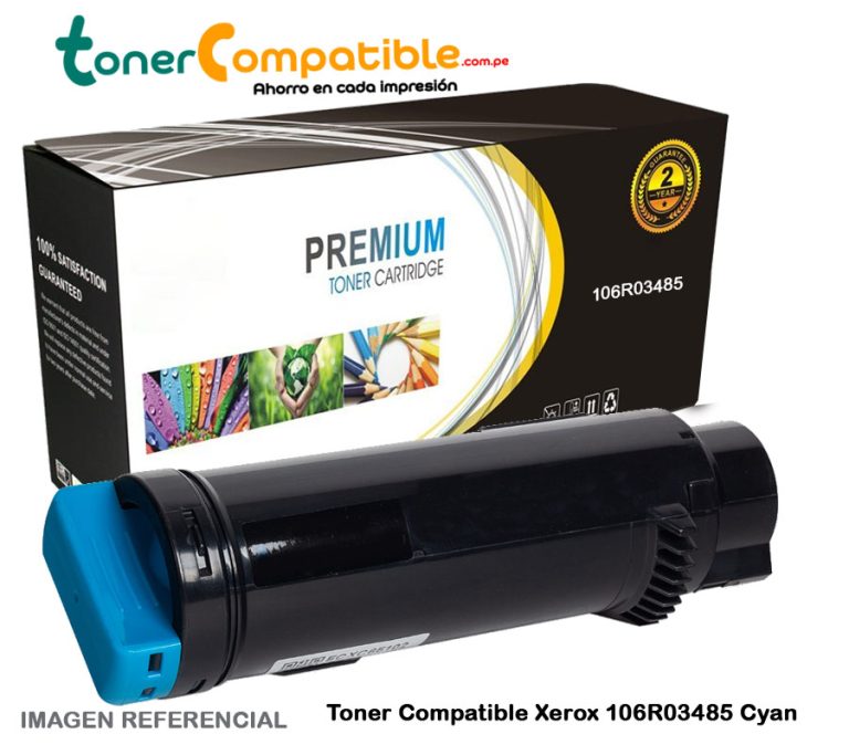 Toner Compatible Xerox 106R03485 Cyan