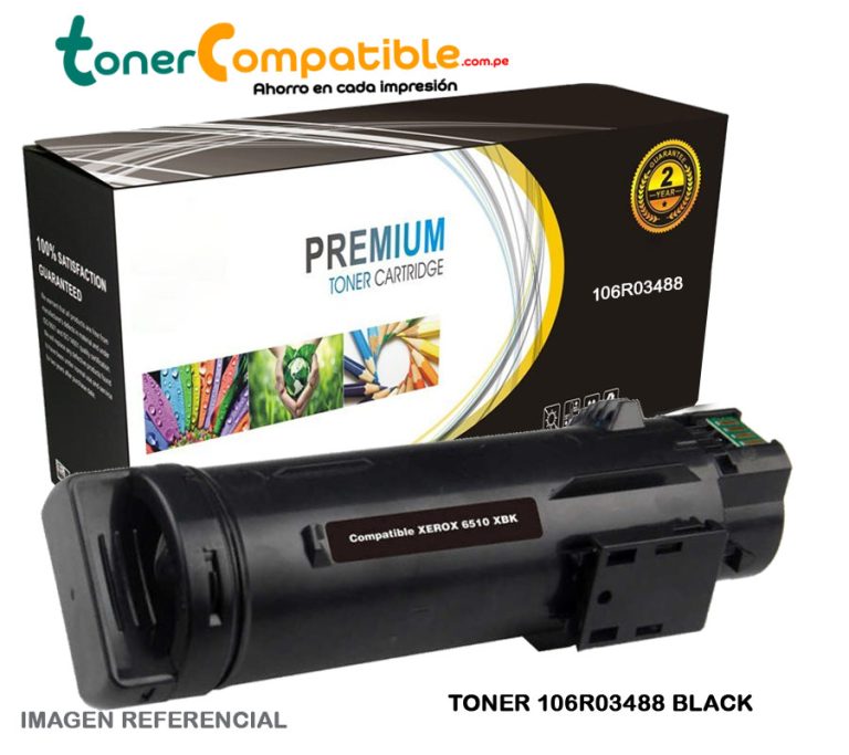Toner Compatible Xerox 106R03488 Black