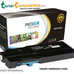 Toner Compatible Xerox 106R03522 Cyan