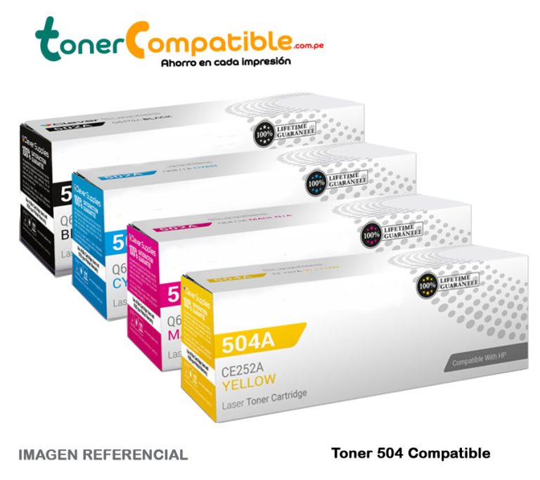 Toner HP 504A pack Compatible LaserJet