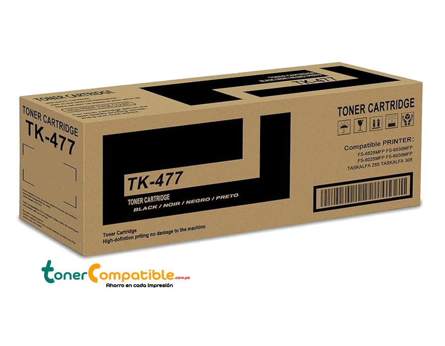 TK-477 toner compatible Toner Compatible Kyocera TK-477 FS-6525/FS-6530/6030 - Imagen 1